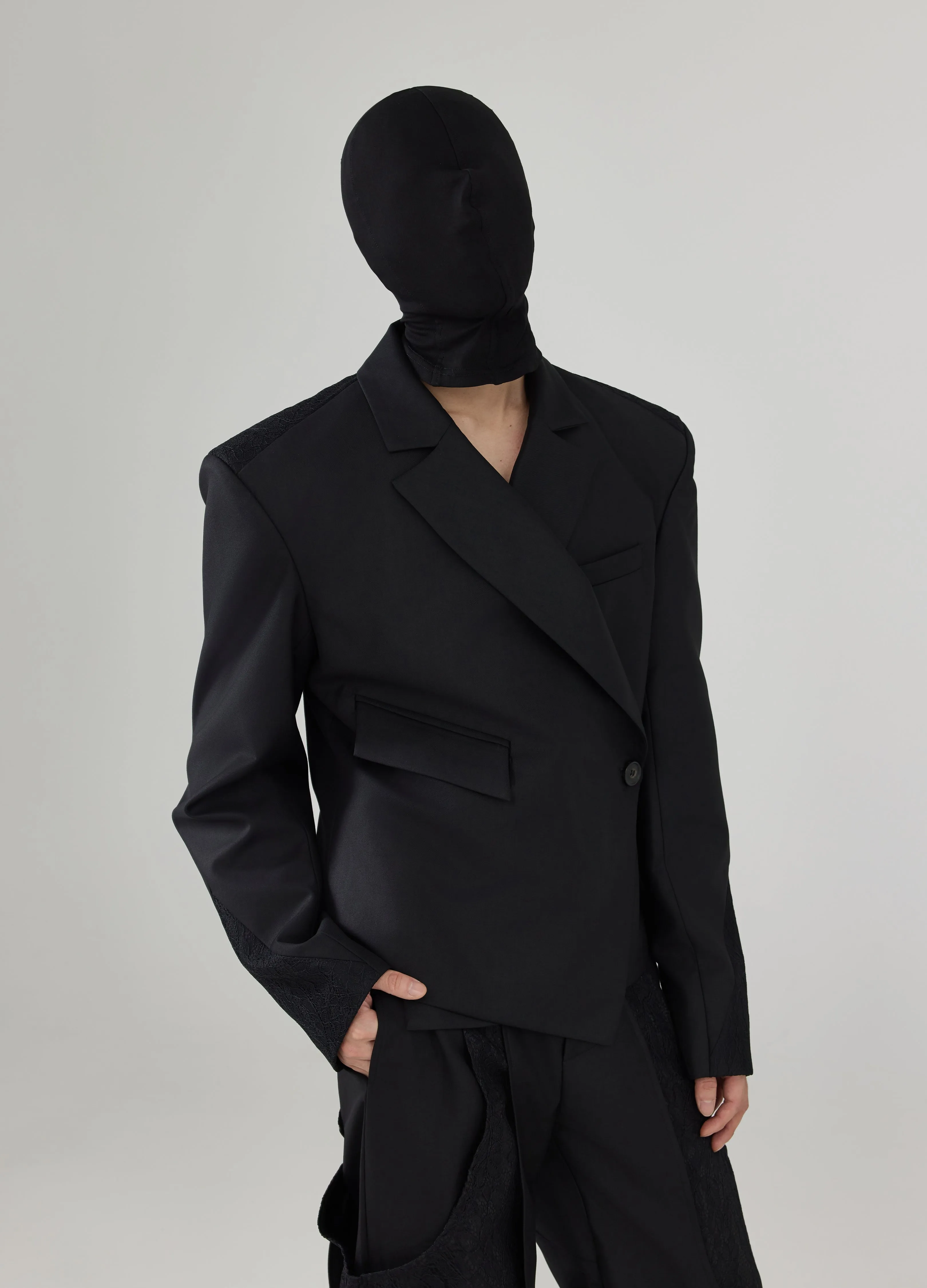 24FW Asymmetric Suit Jacket