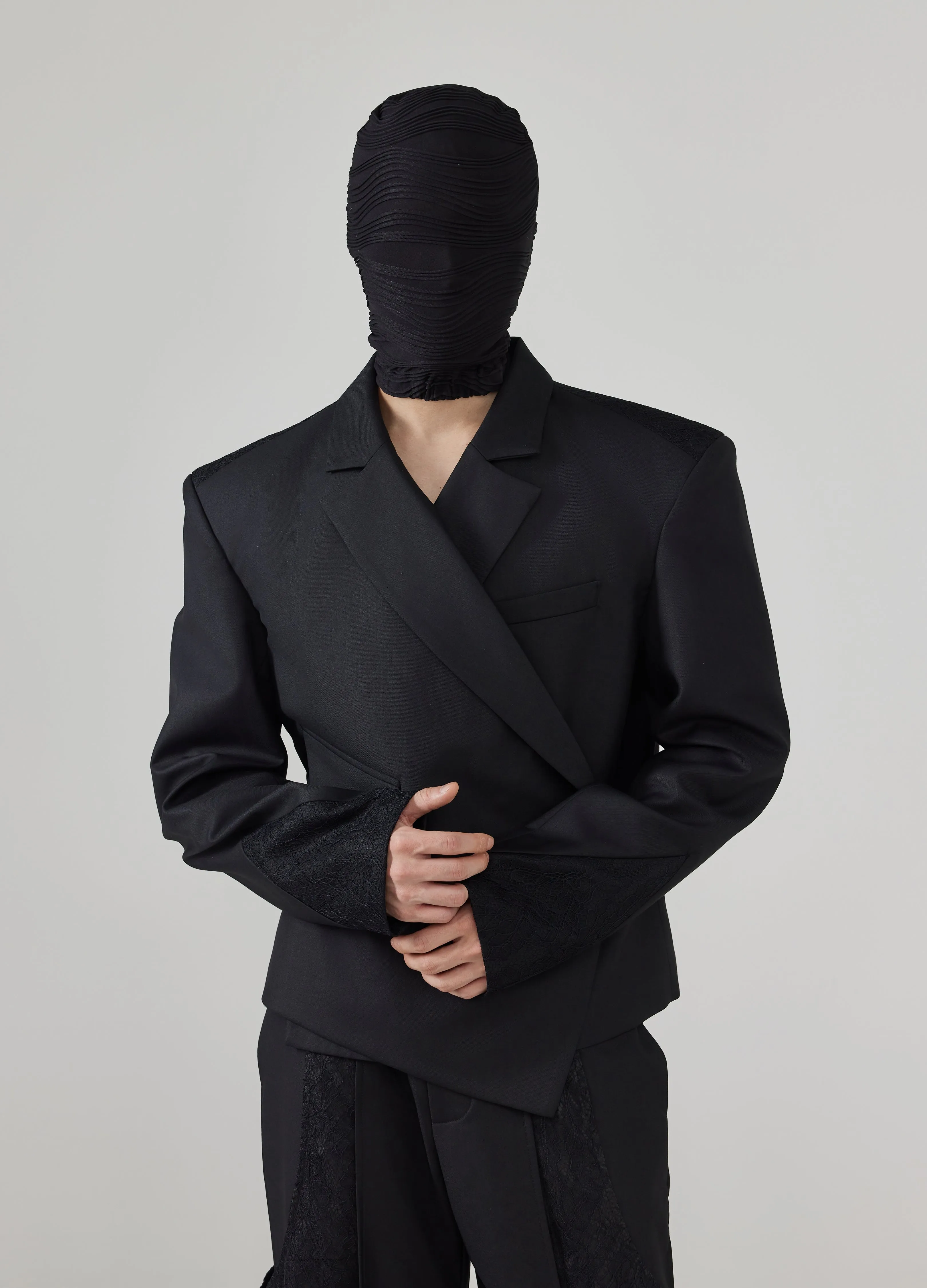 24FW Asymmetric Suit Jacket