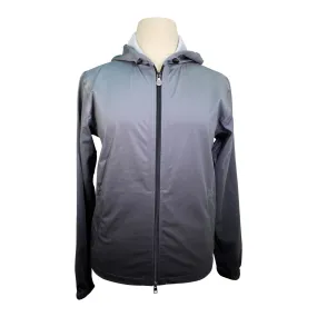Animo 'Laion' Windbreaker Jacket in Black Ombre - Women's IT 50/US 18