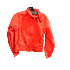 Athletic Jacket By Cmc In Orange, Size: M