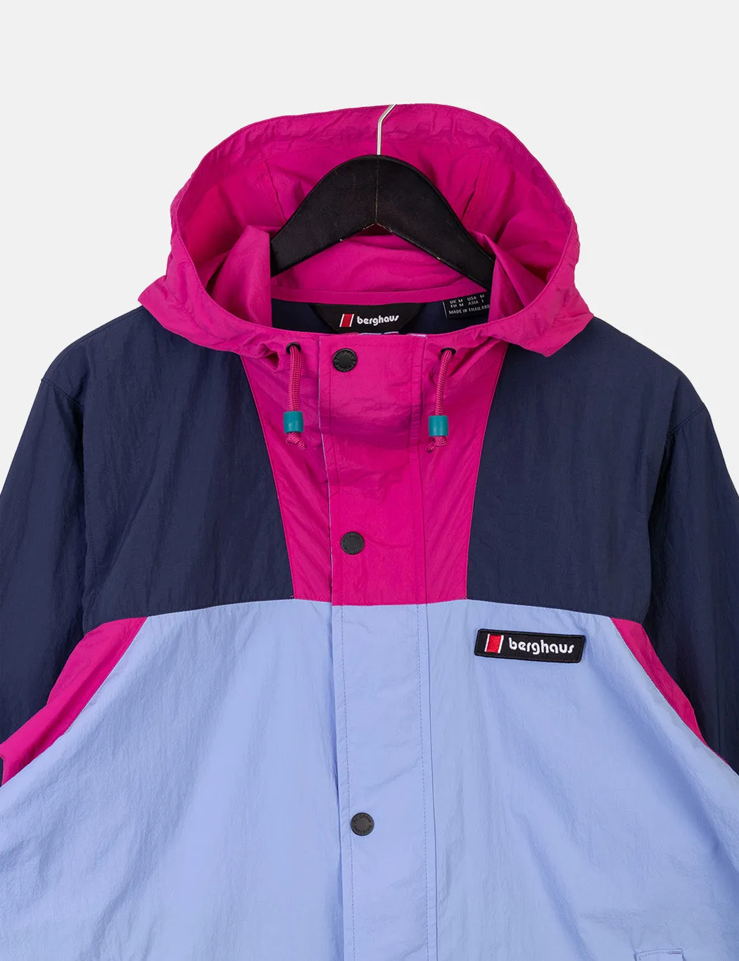 Berghaus Dean Street U Windbreaker 21 Jacket - Pale Iris/Dusk/Festival Fuchsia