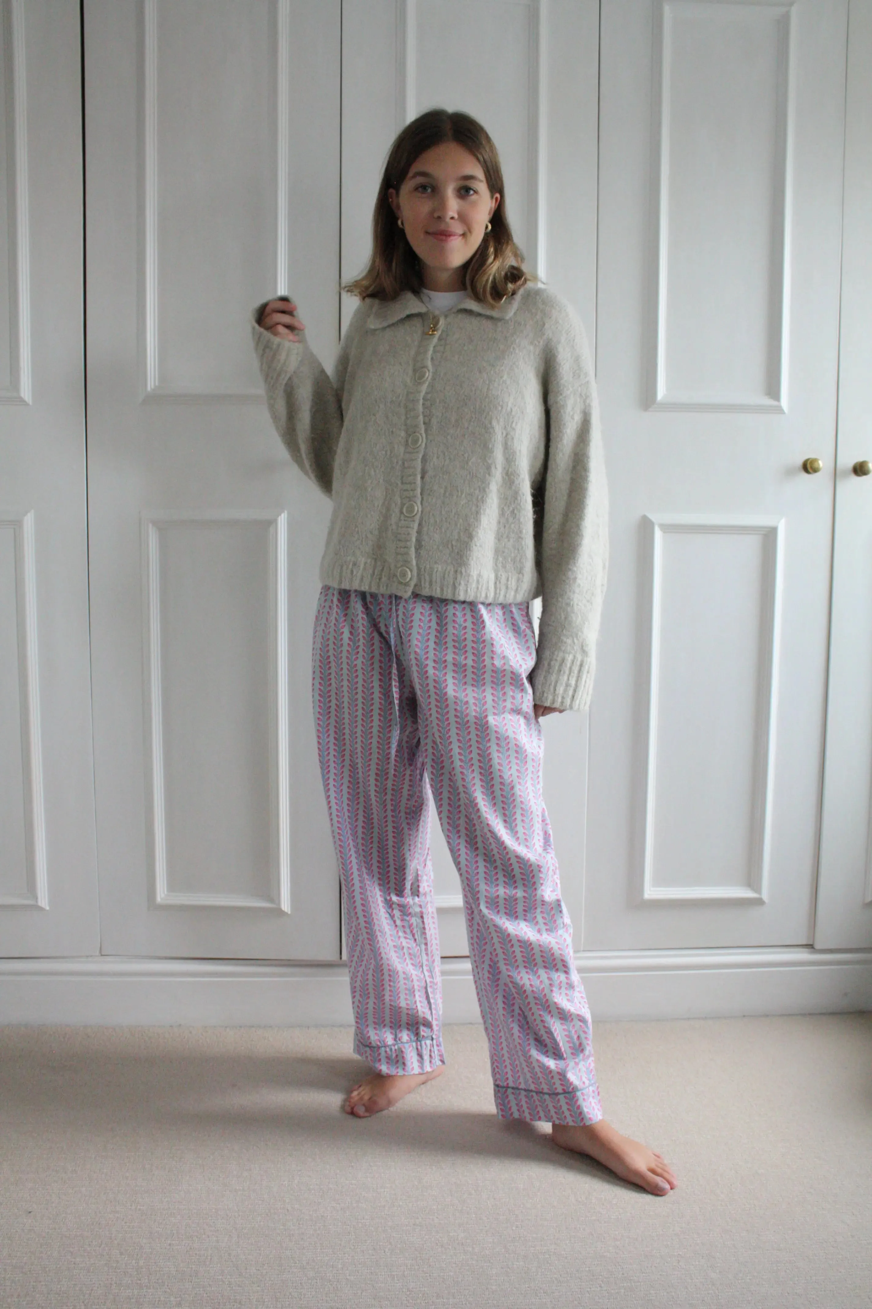 Blossom Stripe Trousers