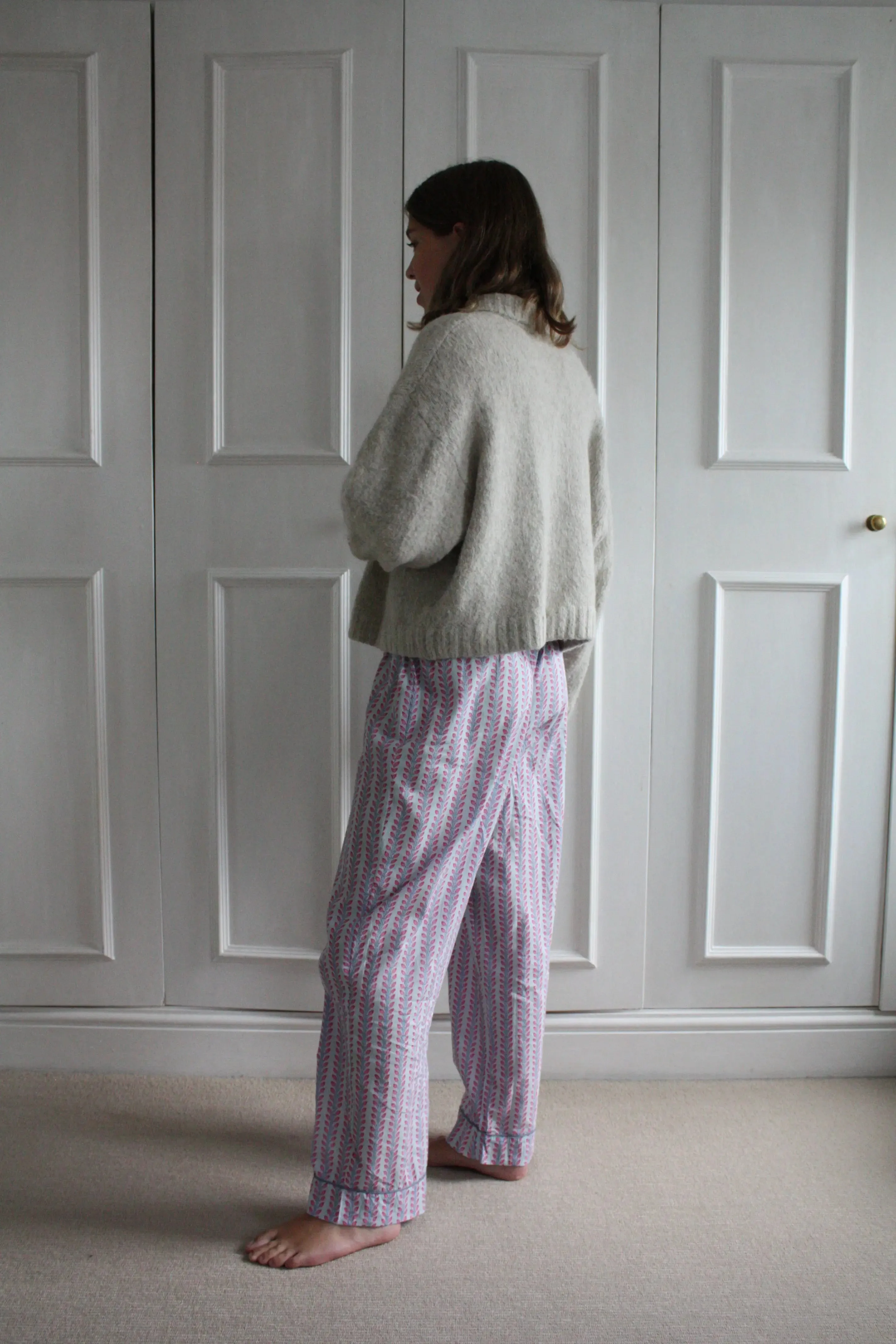 Blossom Stripe Trousers