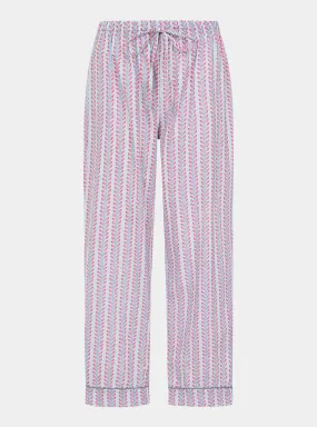 Blossom Stripe Trousers