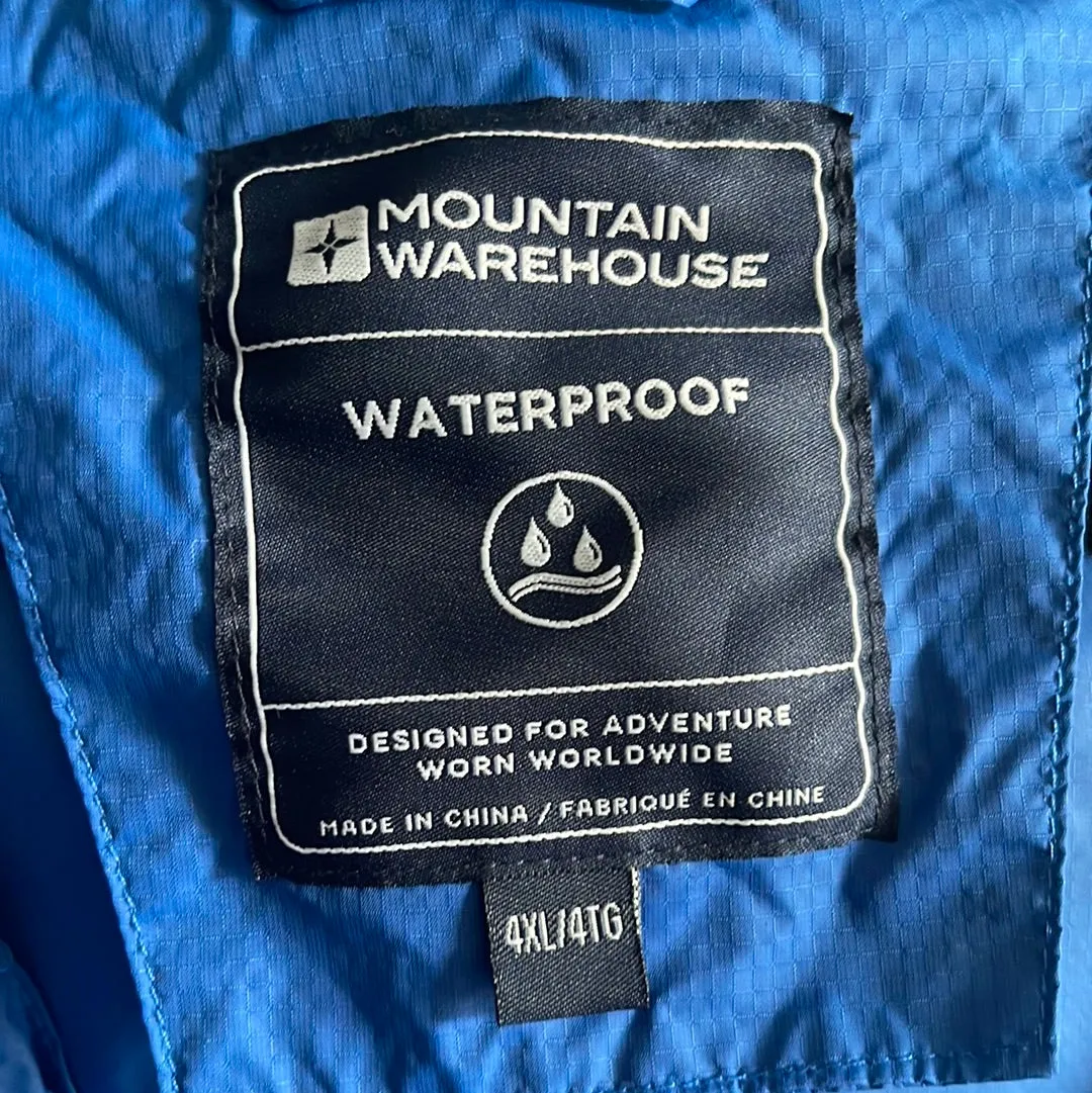 Blue Windbreaker (Waterproof) (4XL)