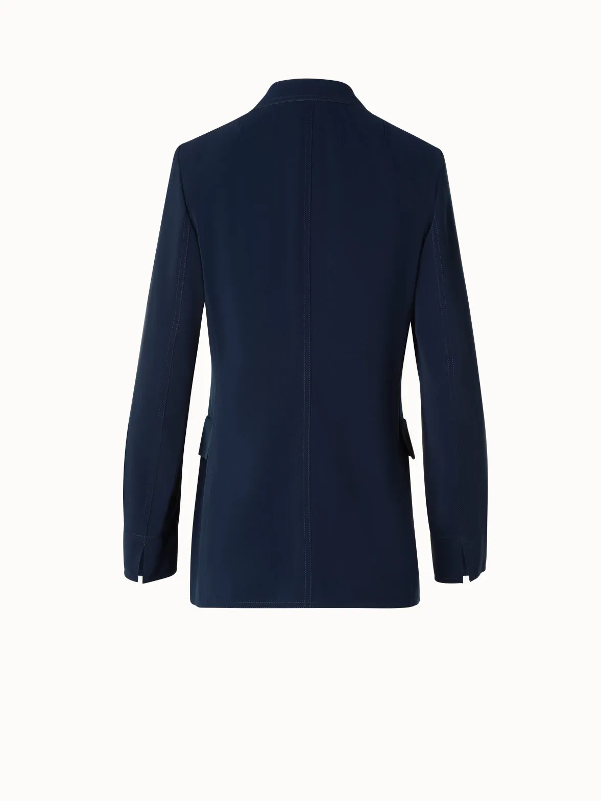 Boyfriend Blazer in Light Signature Lasercut Fabric