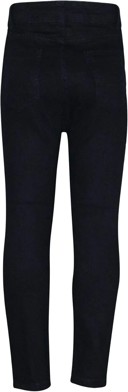 Boys Stretchy Jeans Kids Ripped Denim Skinny Jeans Pants Trousers Age 5-13 Years