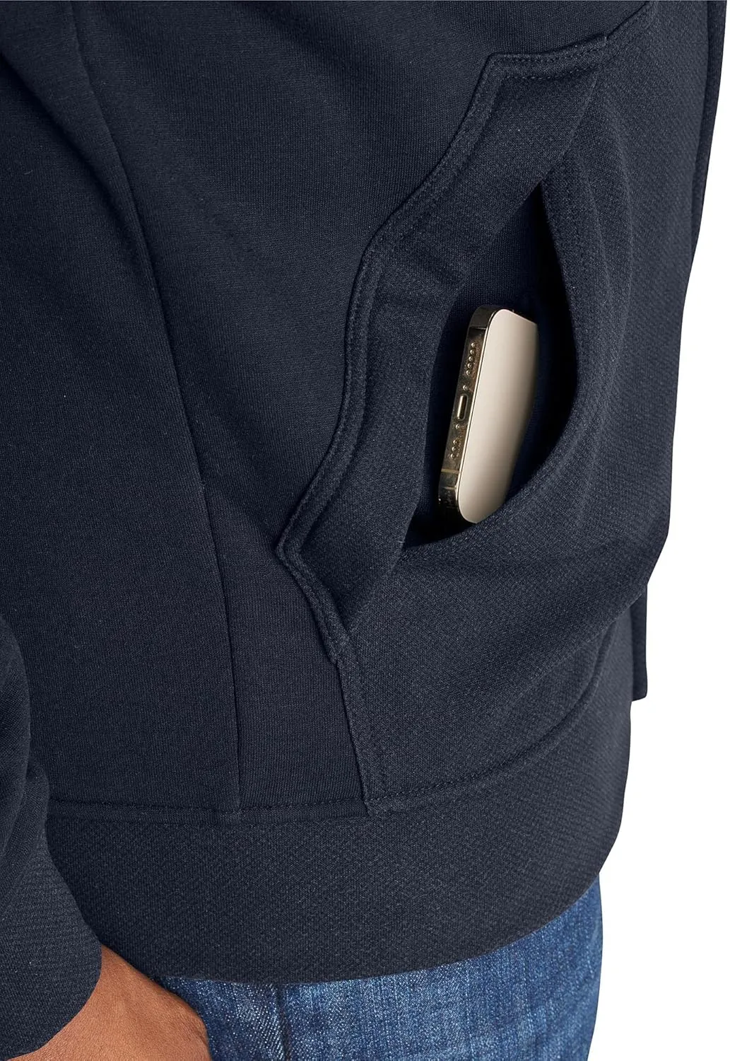 Carhartt Men's Flame Resistant Rain Defender Relaxed Fit Fleece Jacket