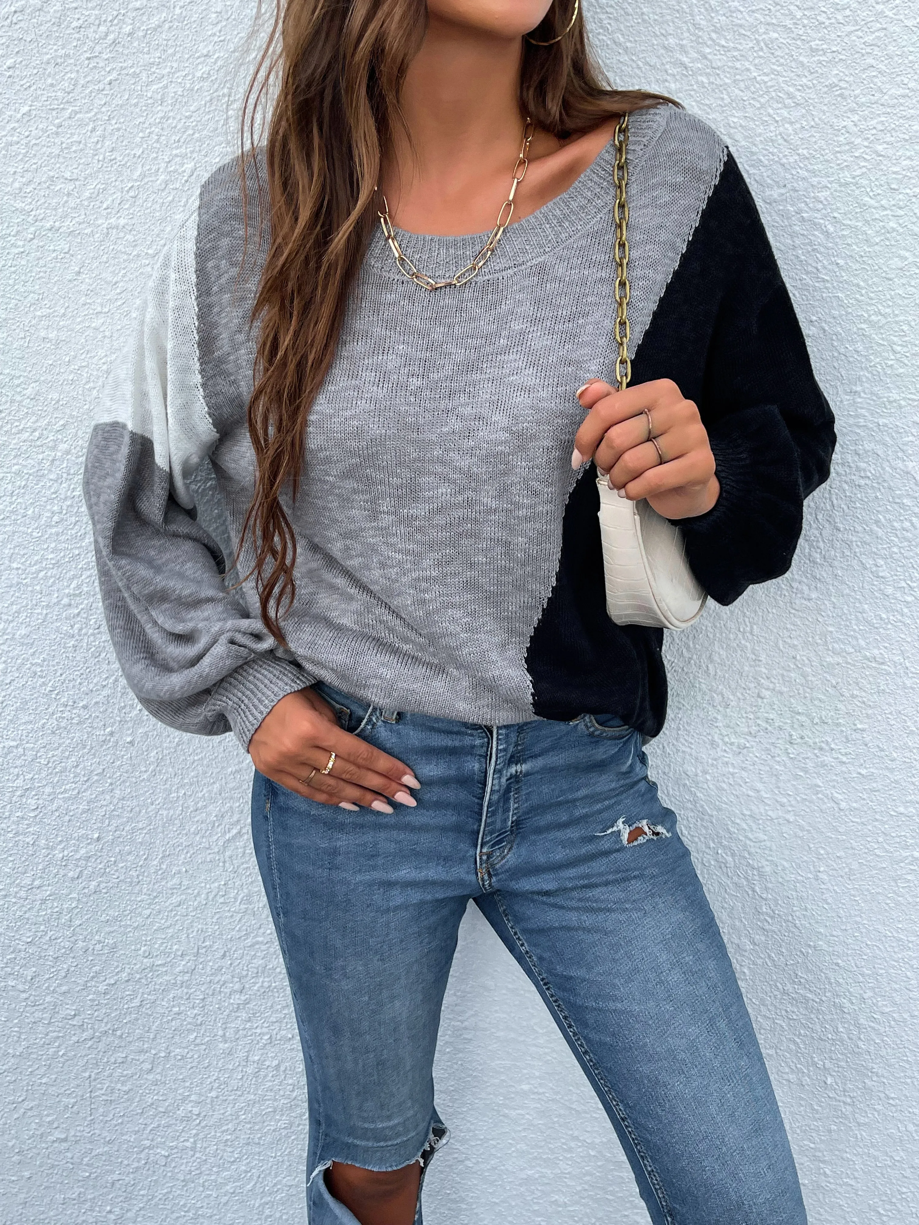 Casual Comfy Knit Sweater