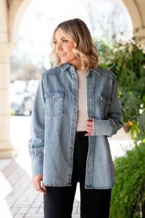 Classic Oversized Relaxed Jean Jacket