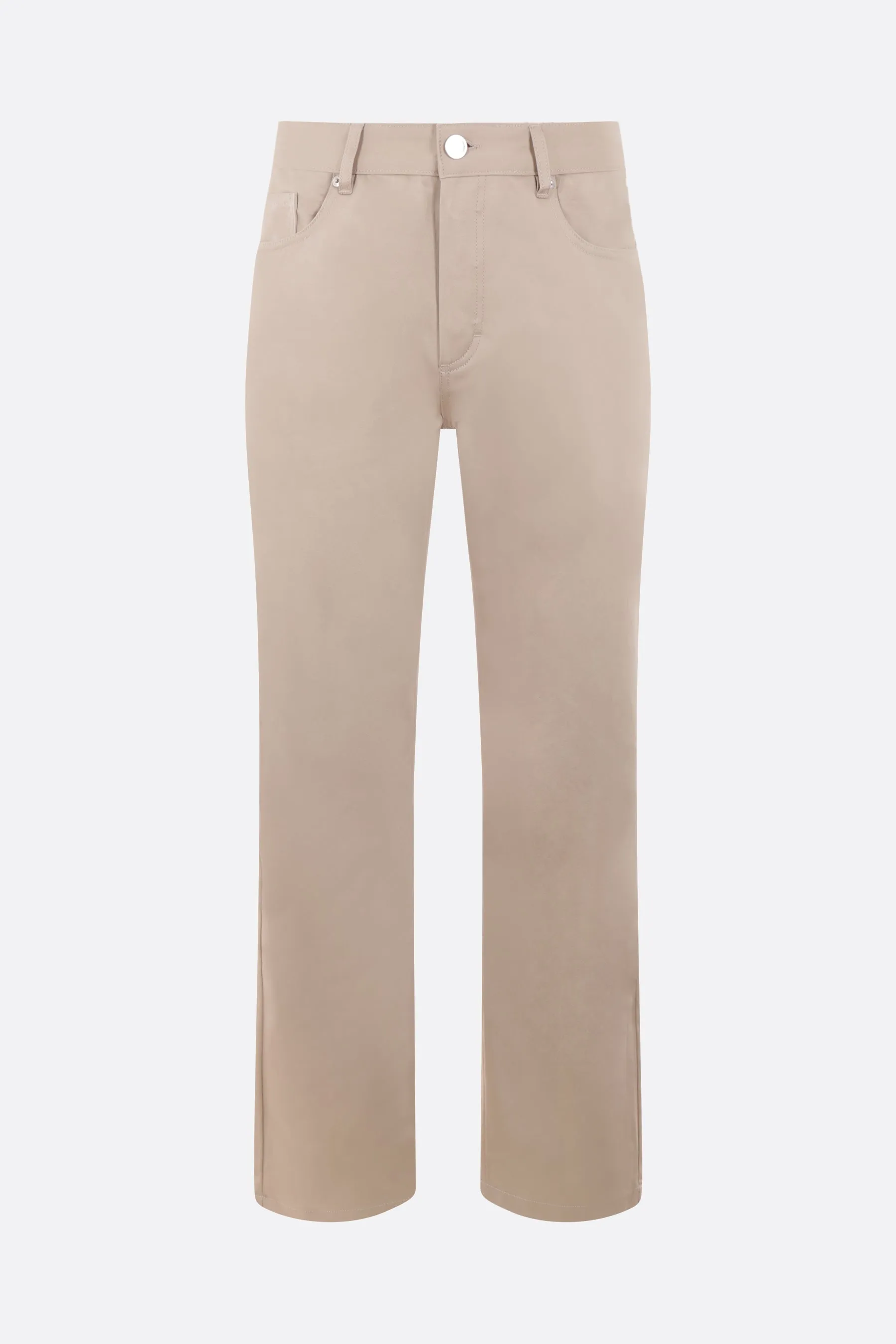 Classic Straight Cotton Pants