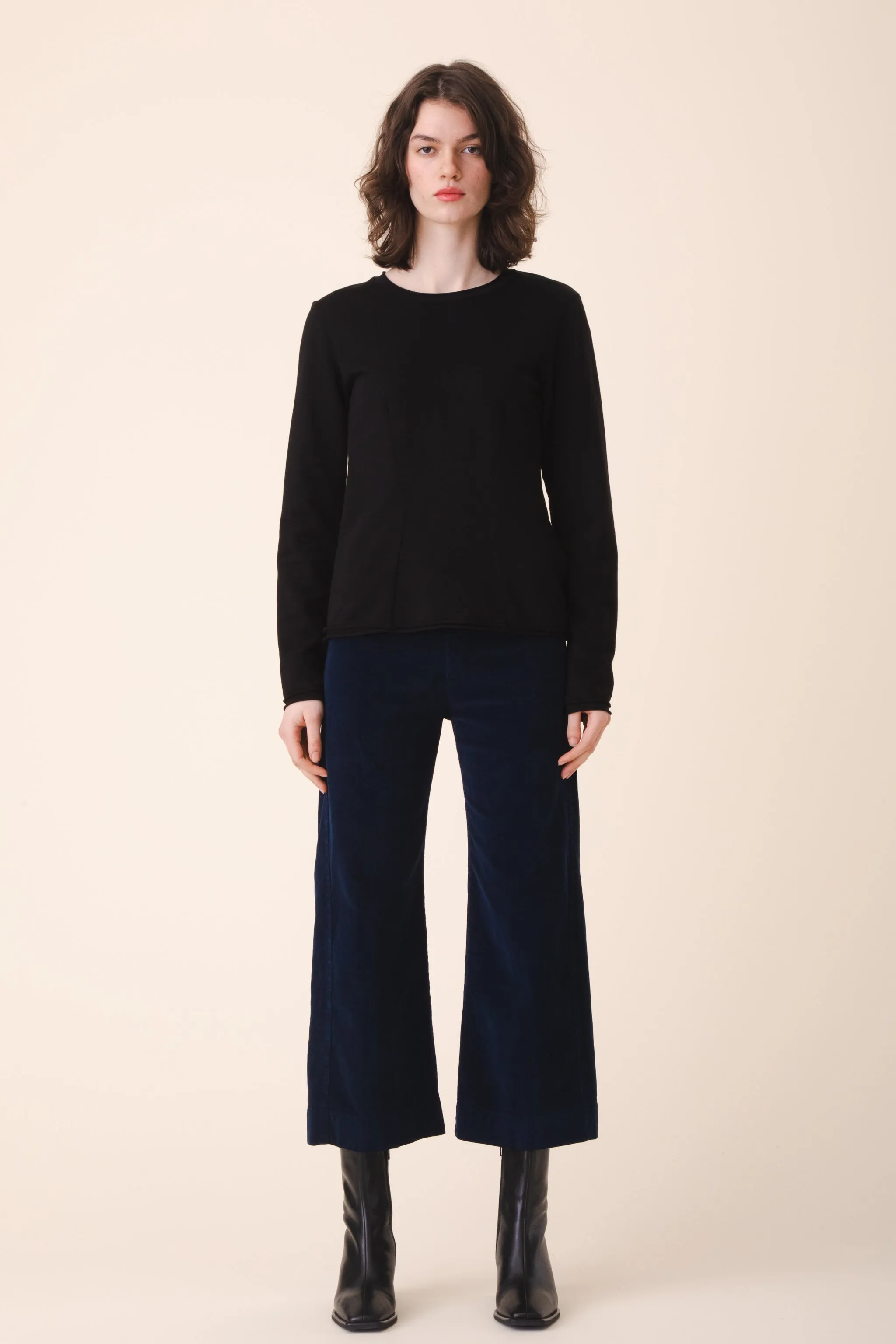 Dressmaker Sweater in Black