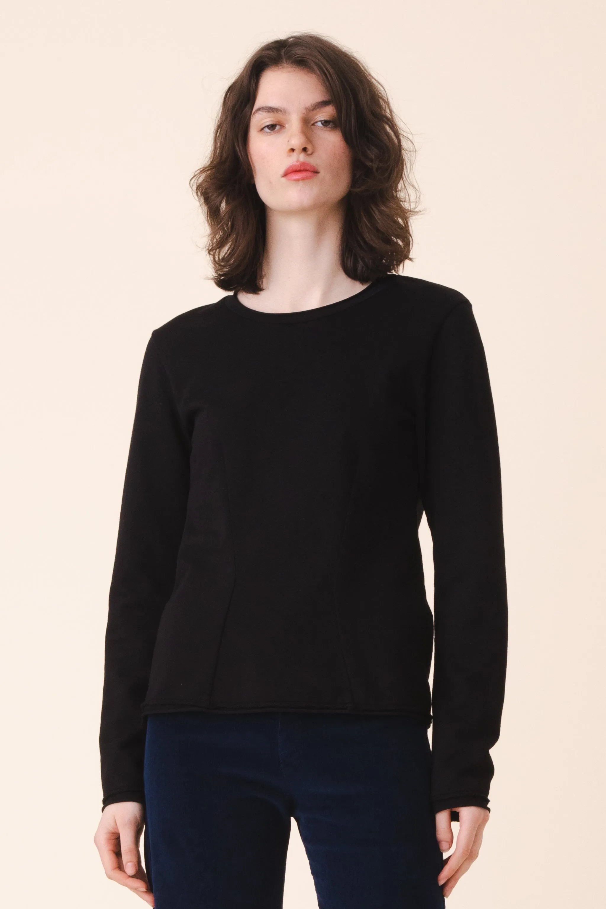 Dressmaker Sweater in Black