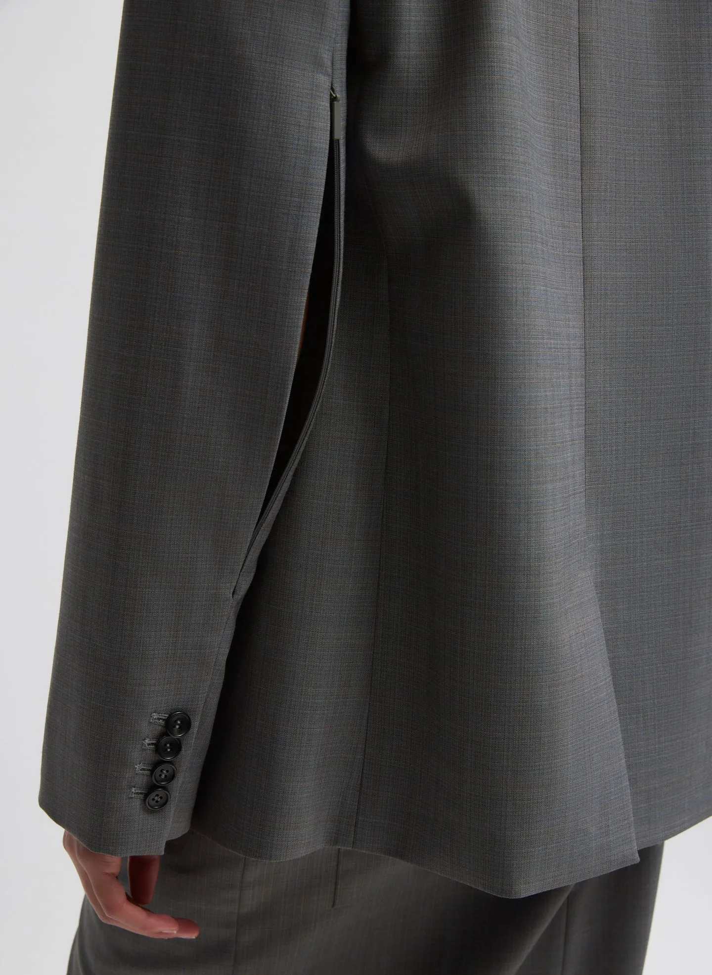 Grant Suiting Double Breasted Blazer