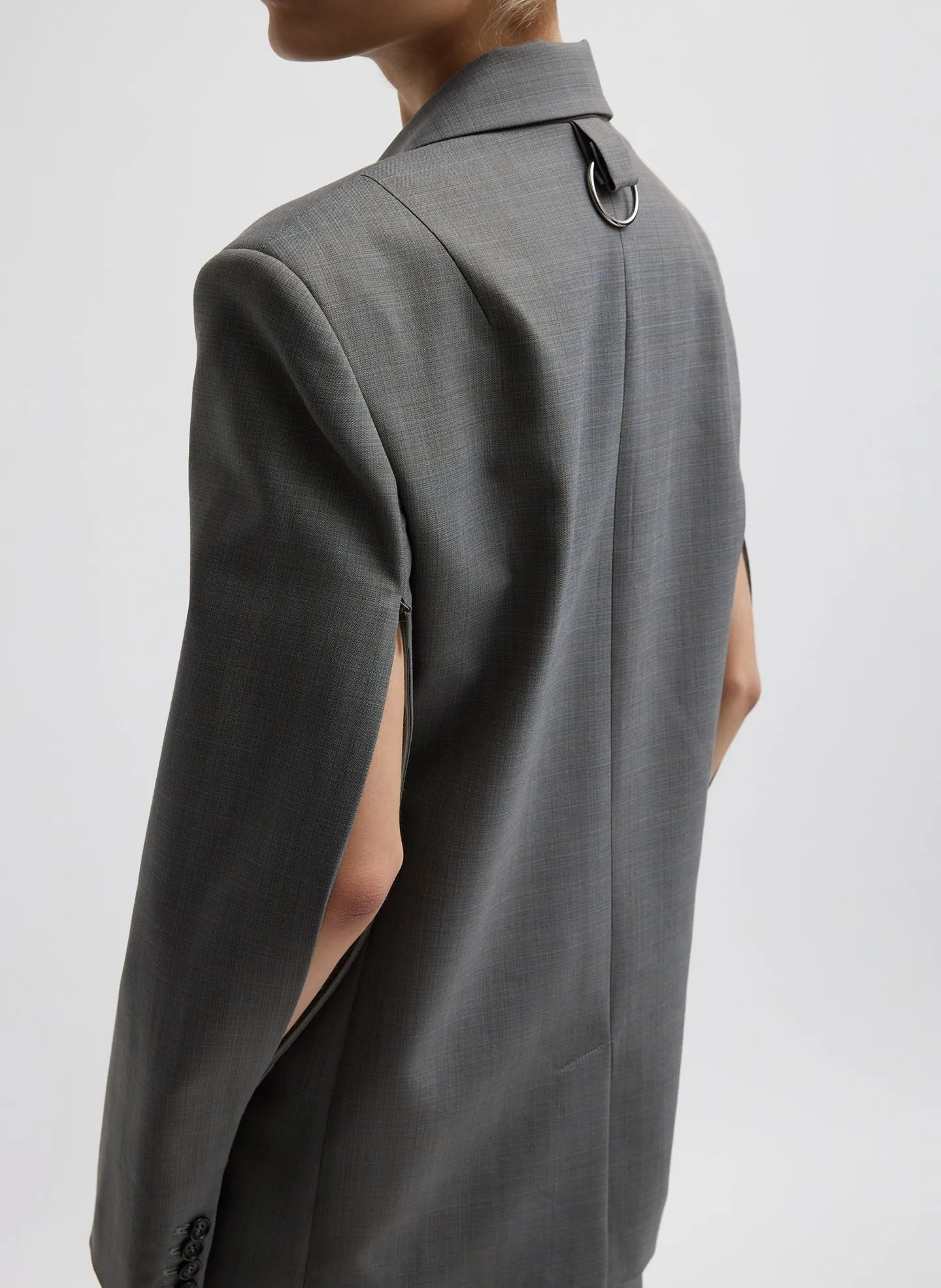 Grant Suiting Double Breasted Blazer