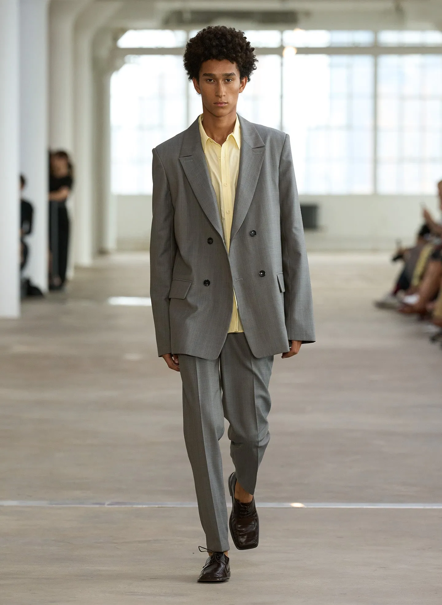 Grant Suiting Double Breasted Blazer