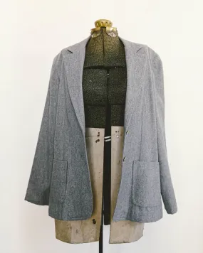 Grey Wool Blazer