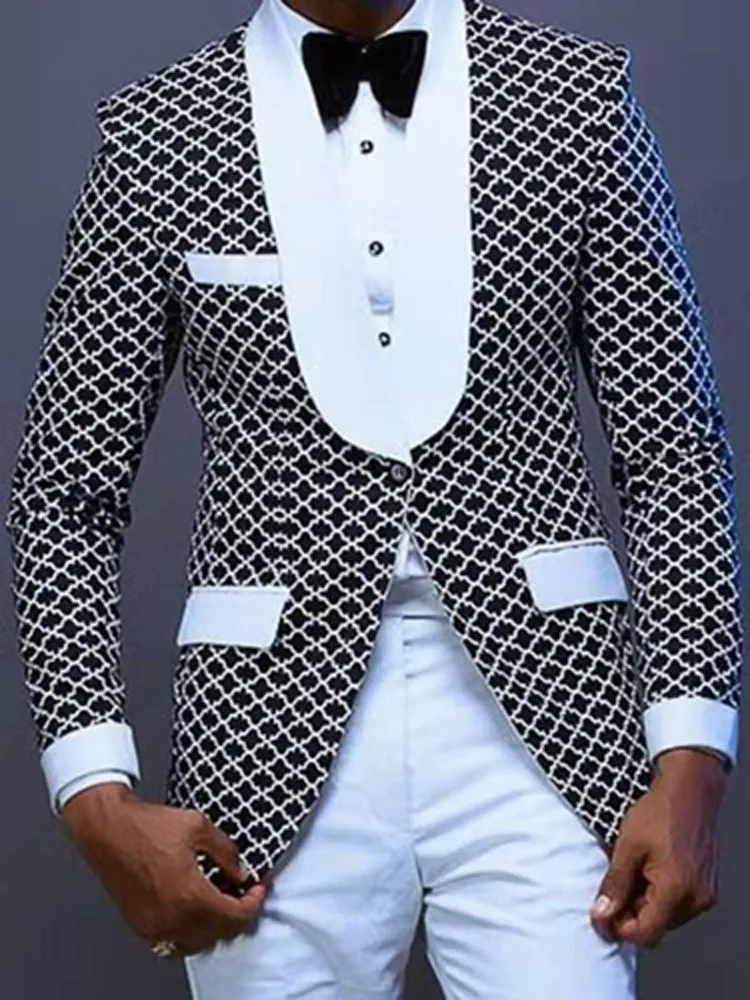 Harry Style Single Button Blazer