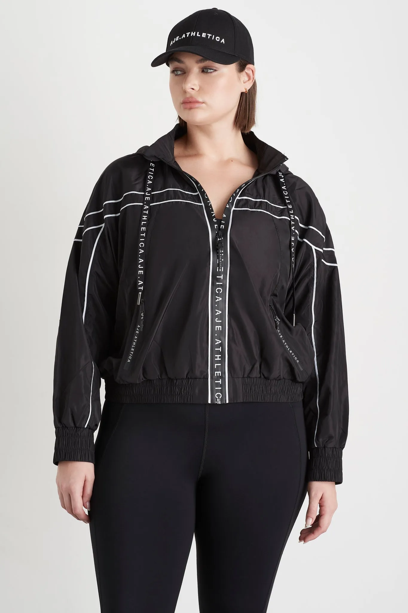 Hooded Windbreaker Jacket 016