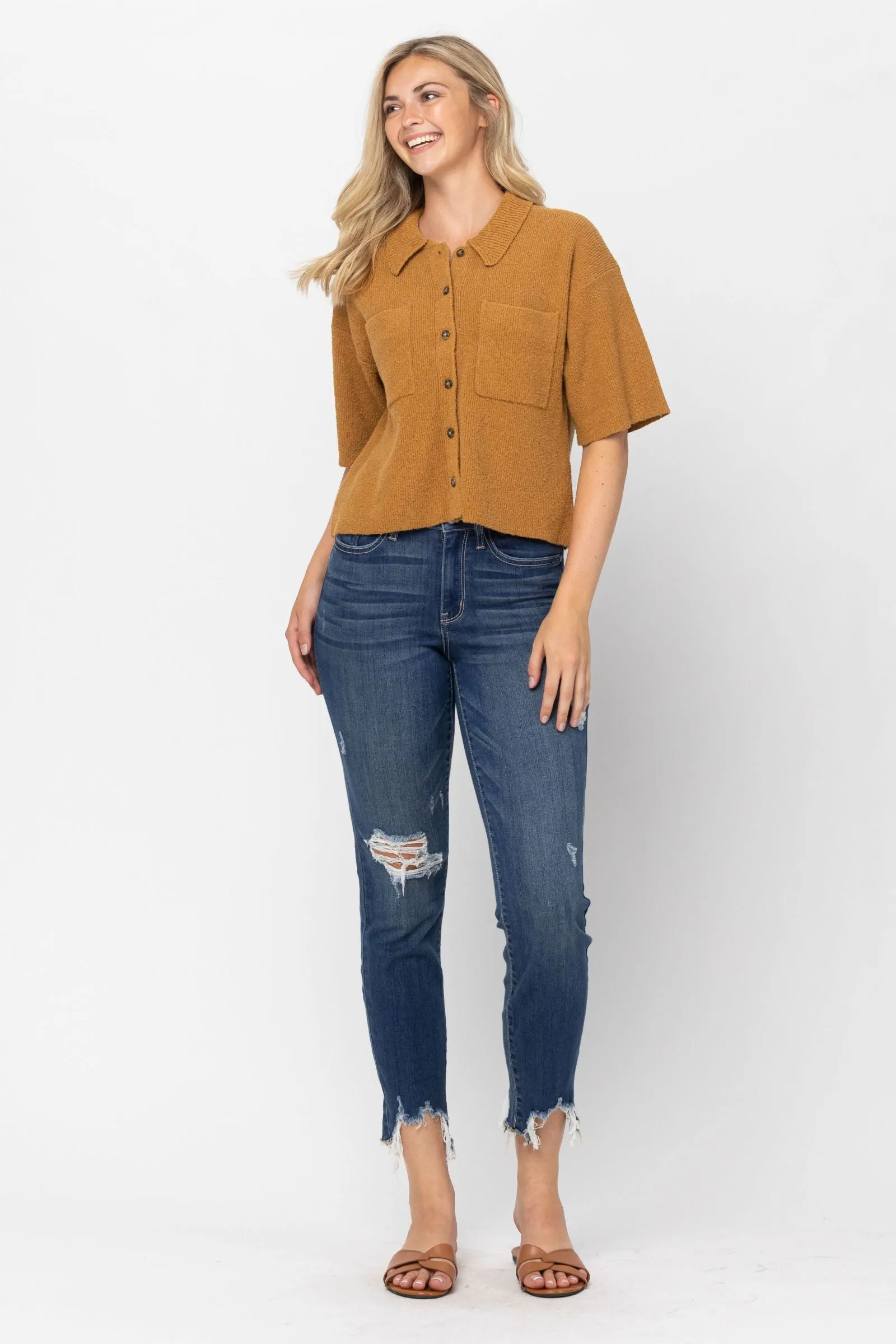 Judy Blue Shark Bite Slim Fit