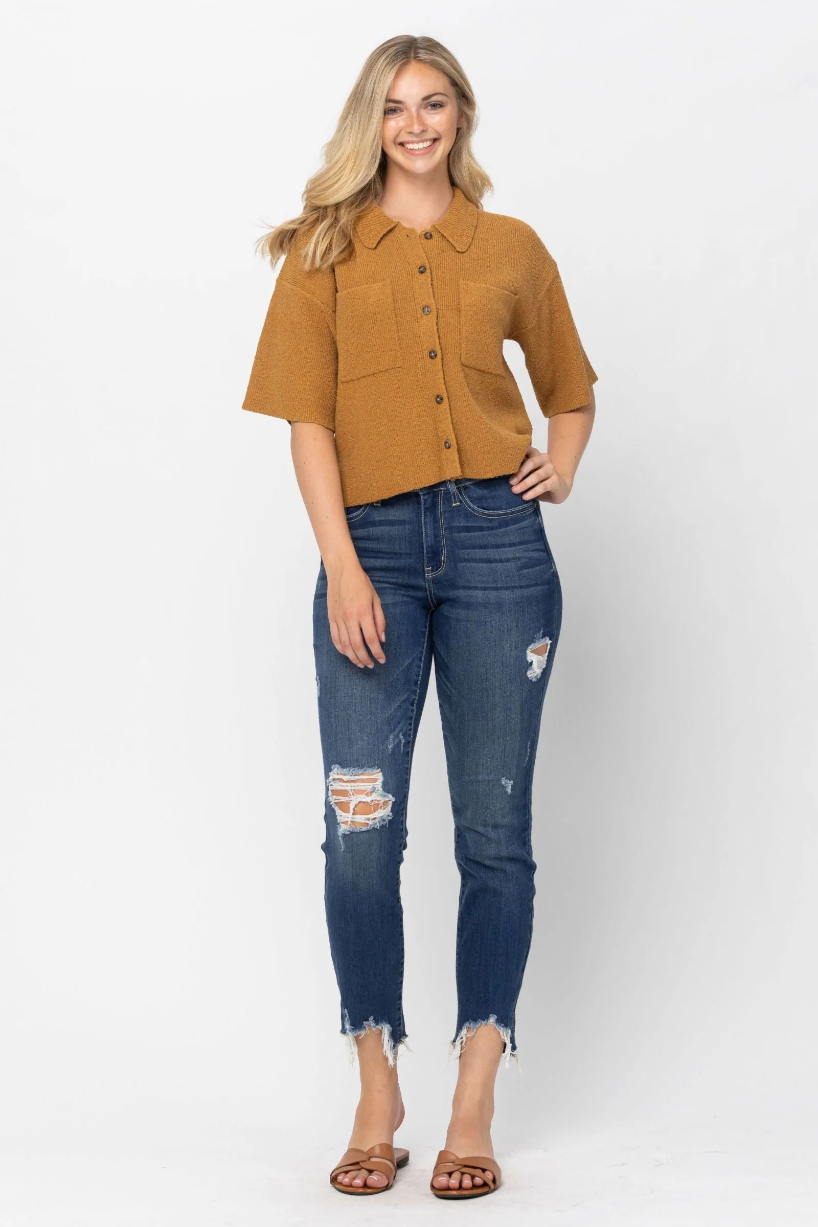 Judy Blue Shark Bite Slim Fit