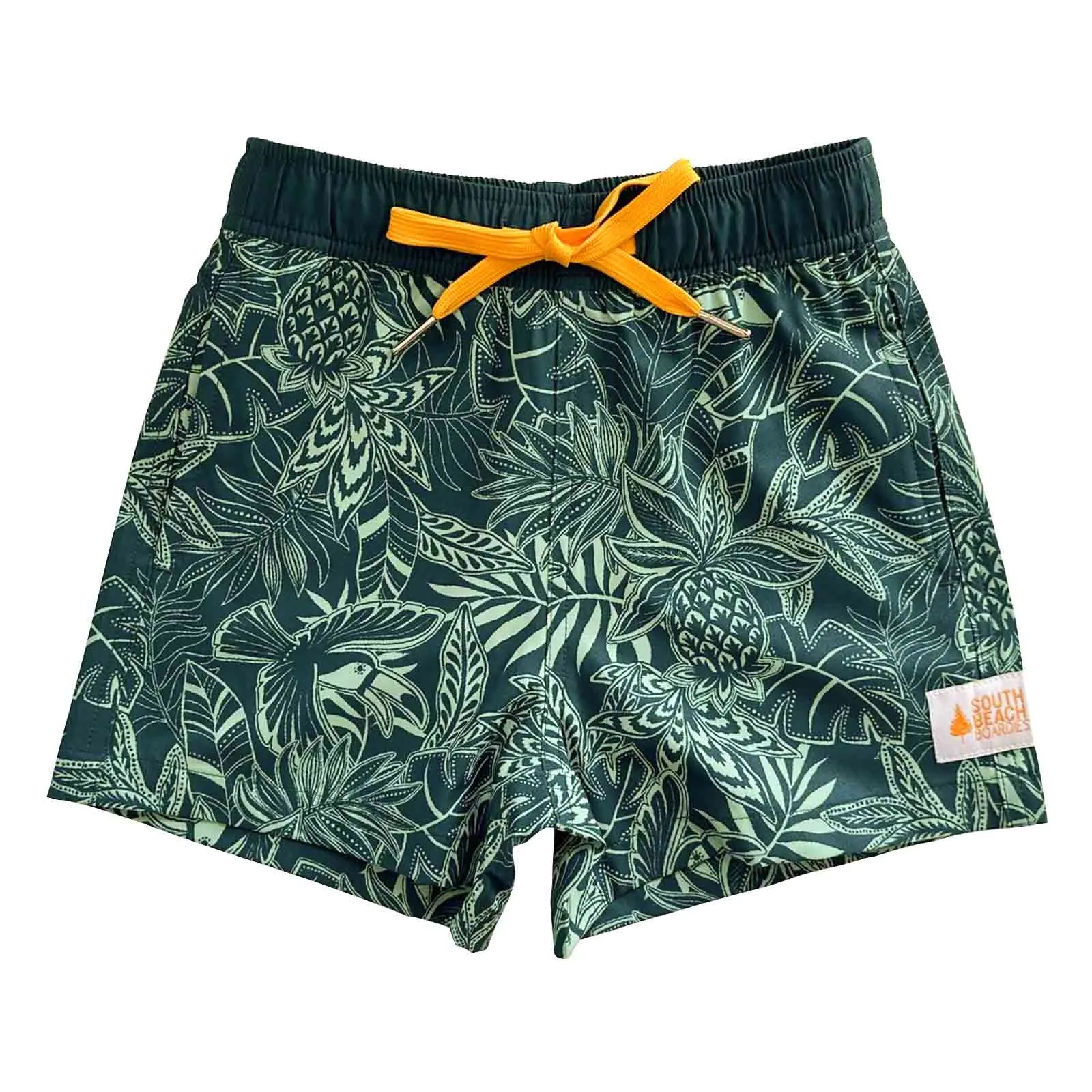 Kids Stretchy Trunks: Tropics