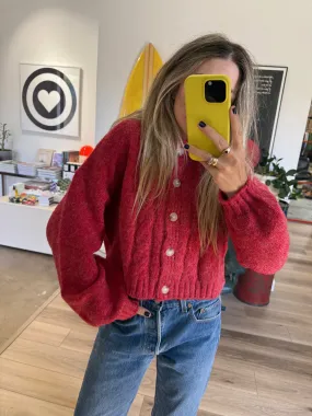 Kit Cableknit Cardigan