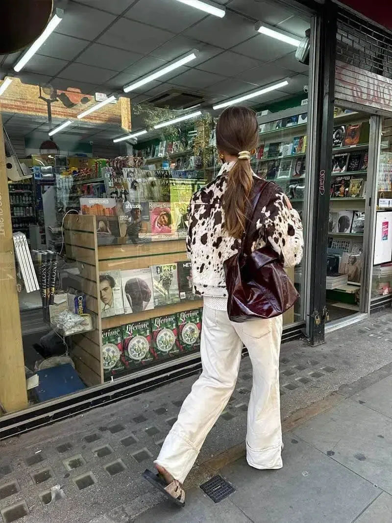 Luna – Cow print – Jacket