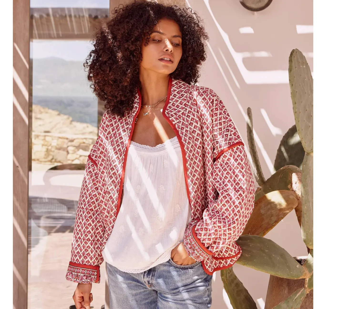 M.A.B.E Viti Jacket - Pink