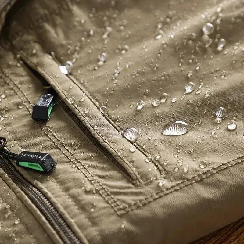 Men's Waterproof Military Windbreaker Jacket
