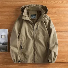 Men's Waterproof Military Windbreaker Jacket