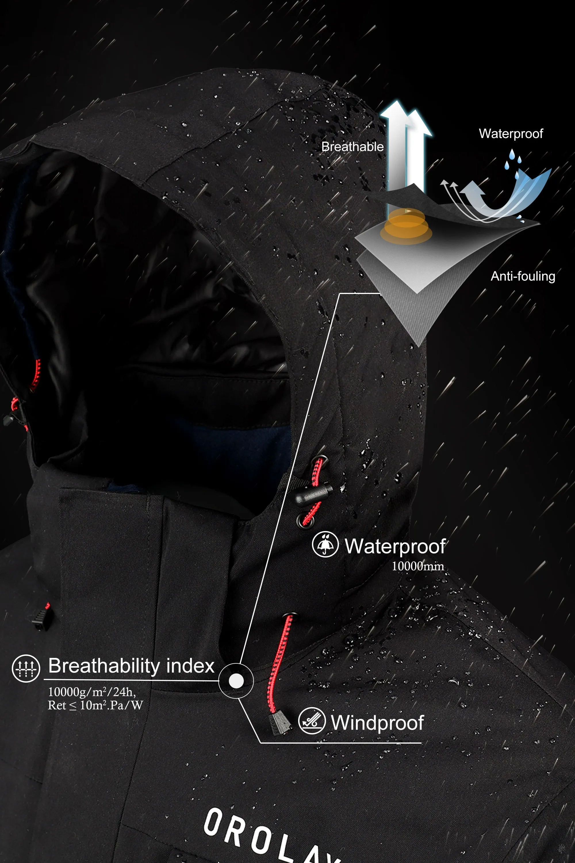 Mountain Waterproof Ski Jacket