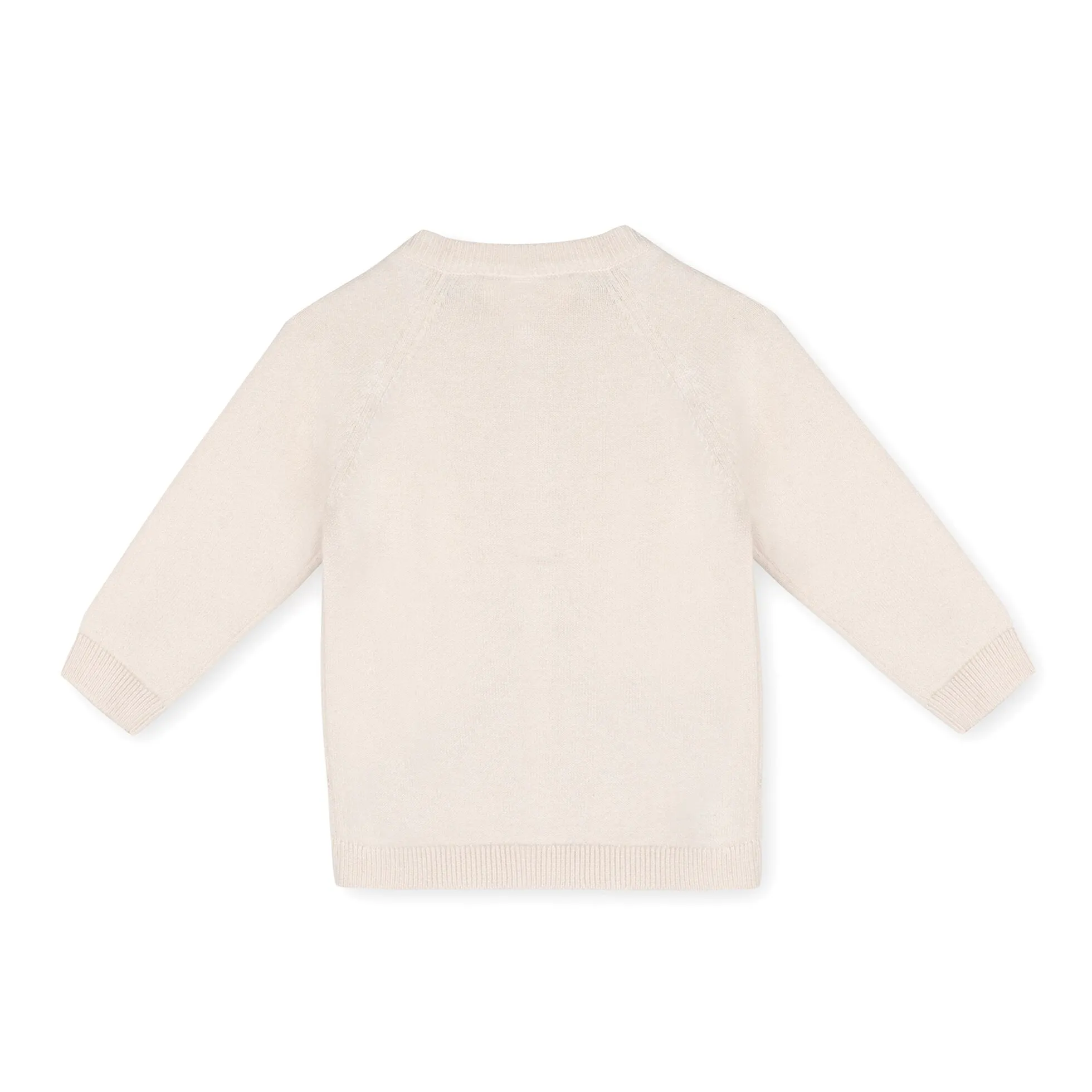 Organic Cotton Duck Mommy & Me Embroidered Baby Cardigan Sweater