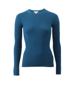 PeacockFeatherweight Cashmere Sweater