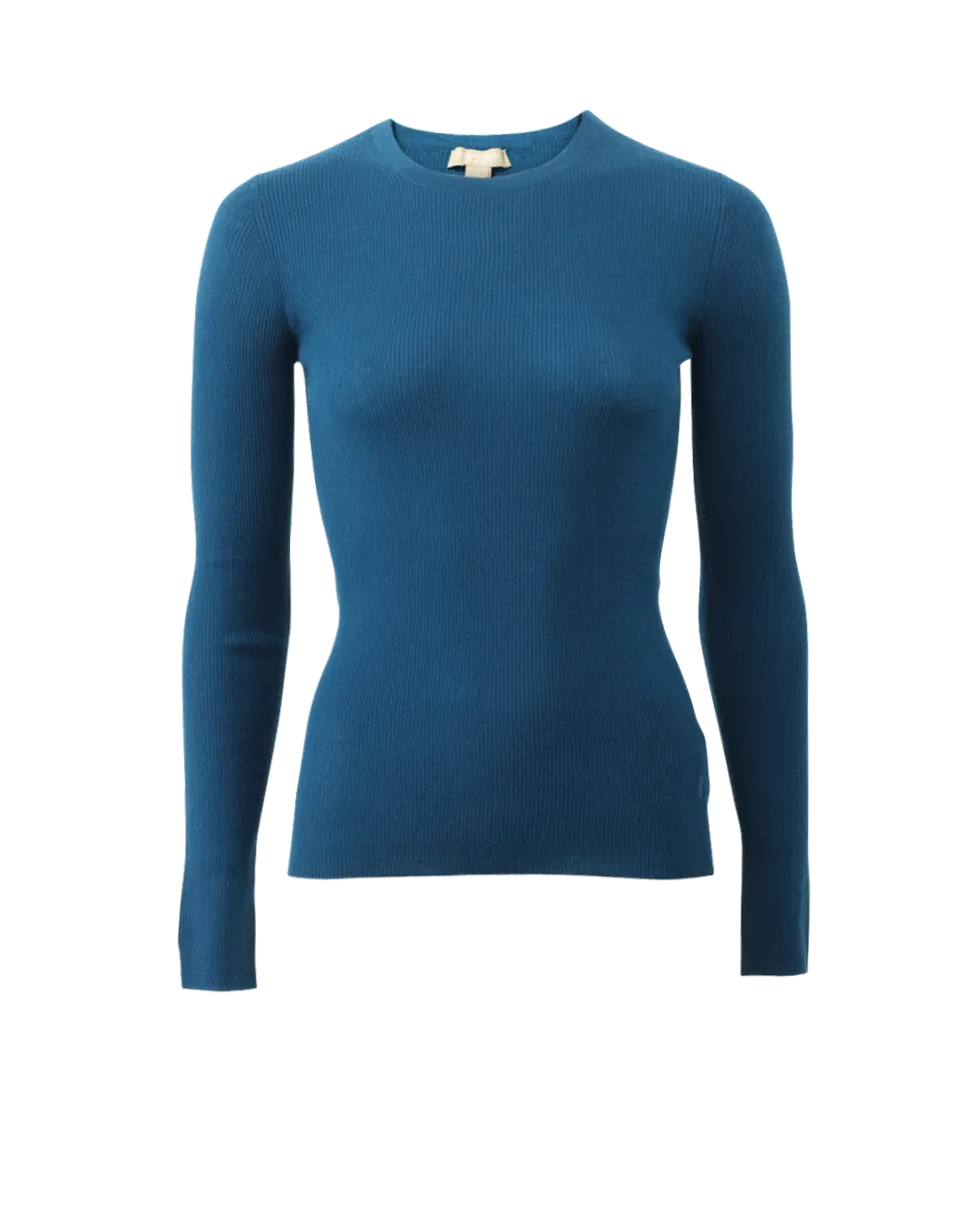 PeacockFeatherweight Cashmere Sweater