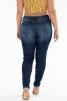 Plus Size Stretchy Blue Jeans