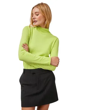 Rails Iris Mockneck Sweater - Lime