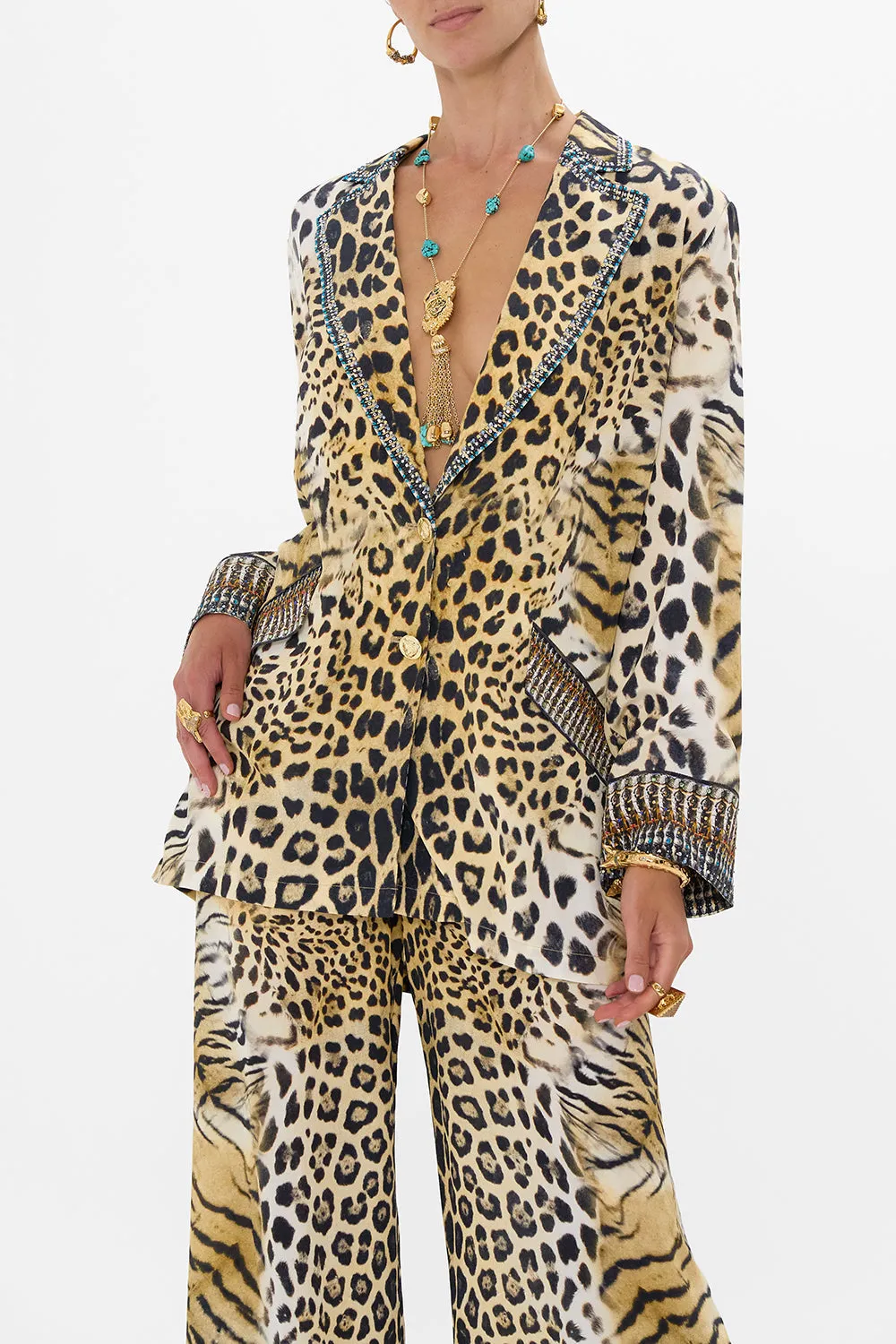 RELAXED SUIT JACKET JAGUAR
