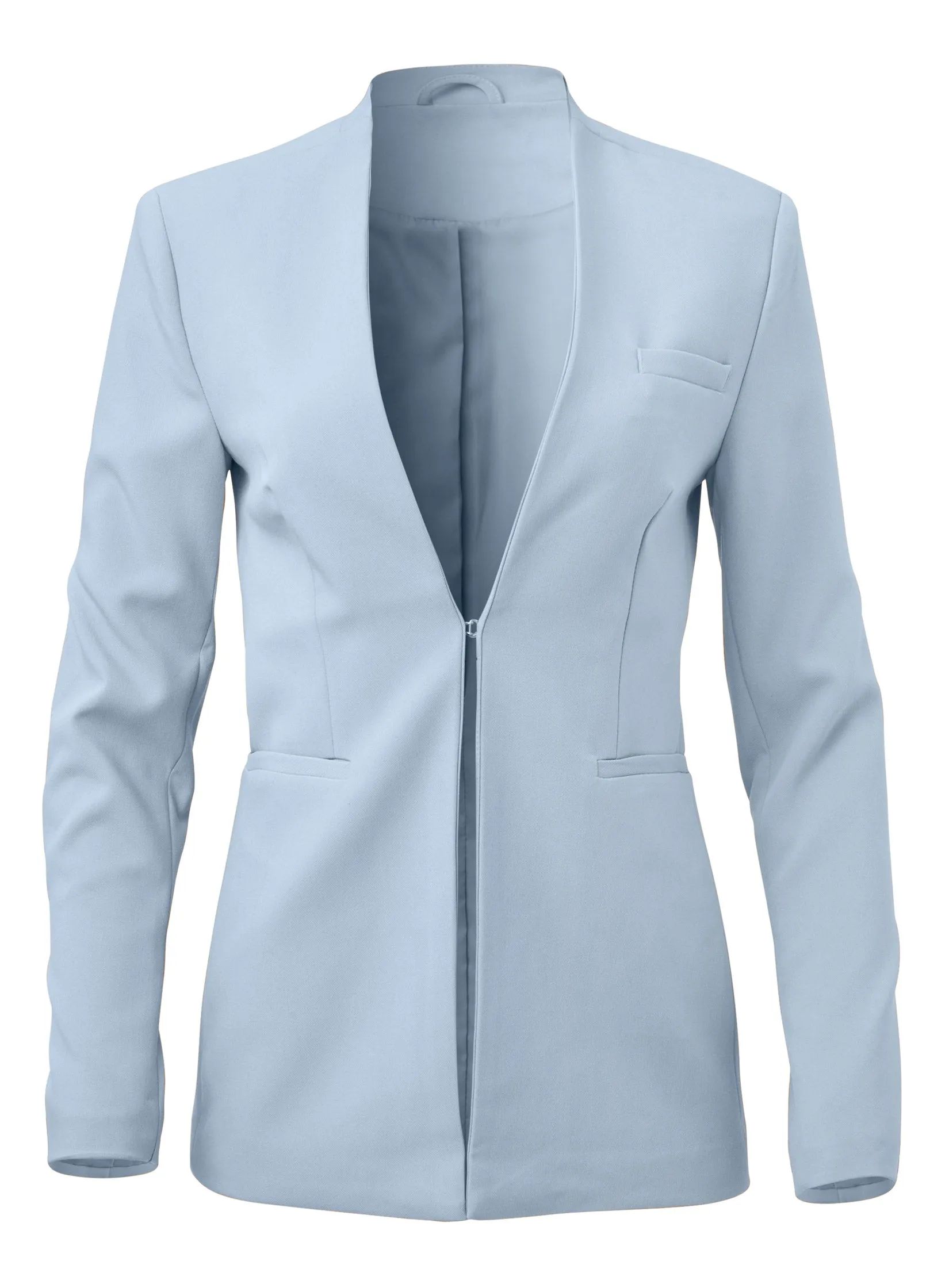 Structured Blazer  - Light Blue