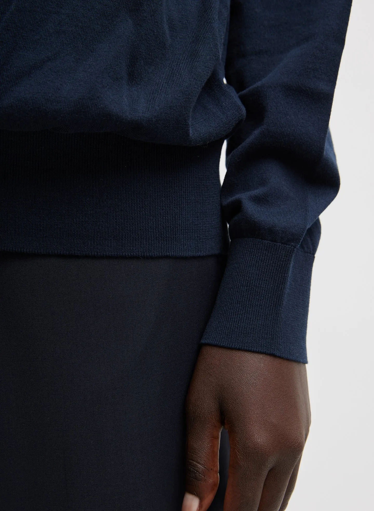 Super Fine Gauge Perfect Men's Turtleneck Pullover