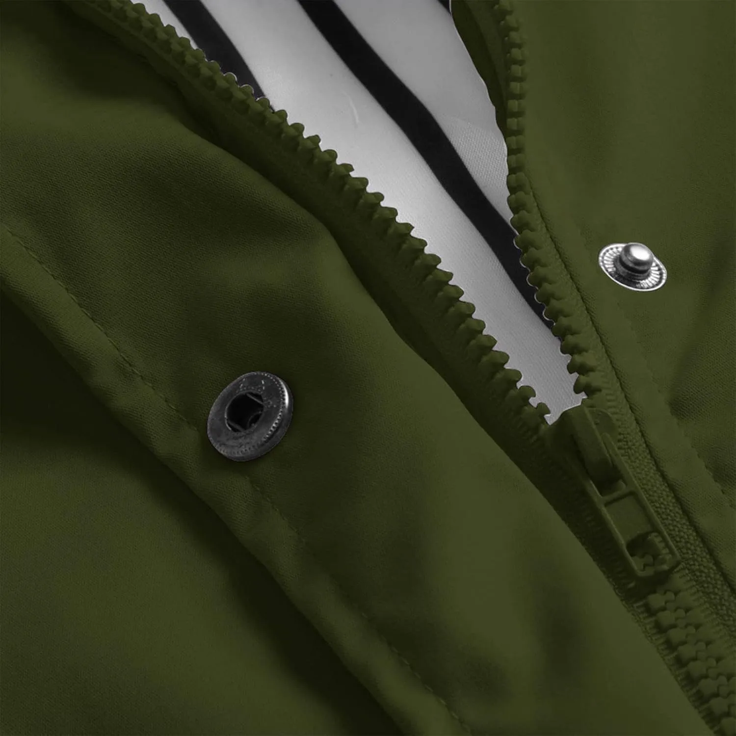 Women's Rain Jacket Raincoats Lightweight Waterproof Windproof Adjustable Windbreaker Jackets Hooded with Pockets
