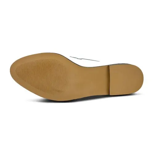 Yosi Samra Olivia Loafer in Bone Leather
