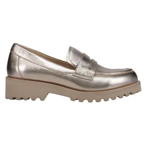 Zayna Metallic Loafers